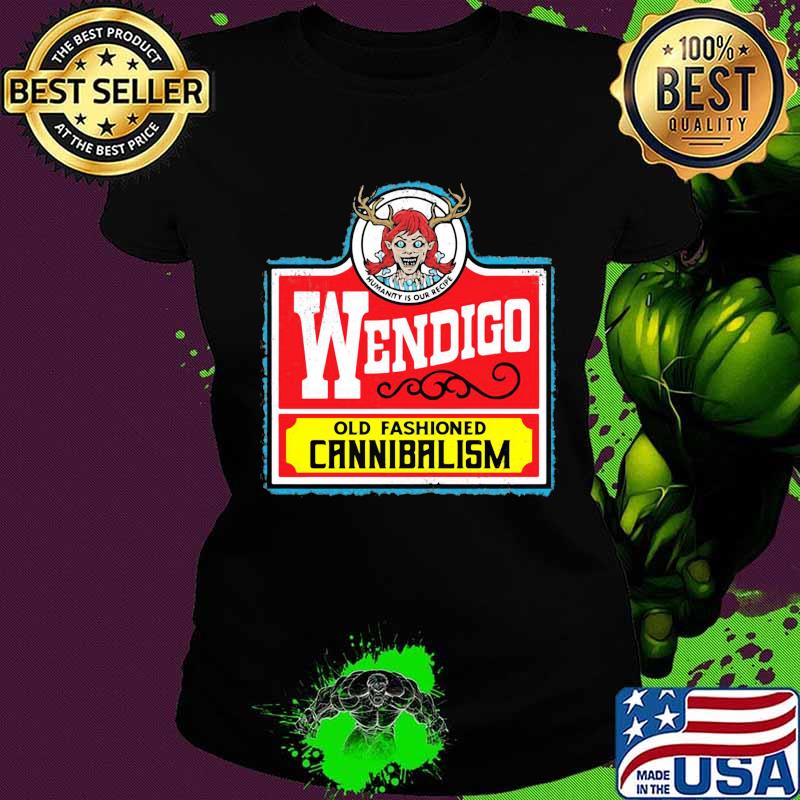 Halloween wendigo old fashioned cannibalism s Ladies tee Halloween wendigo old fashioned cannibalism s Ladies tee