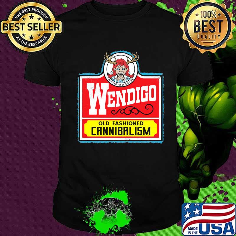 Halloween wendigo old fashioned cannibalism shirt