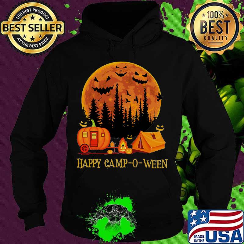 Happy Camp-o-ween Funny Camping Halloween s Hoodie Happy Camp-o-ween Funny Camping Halloween s Hoodie