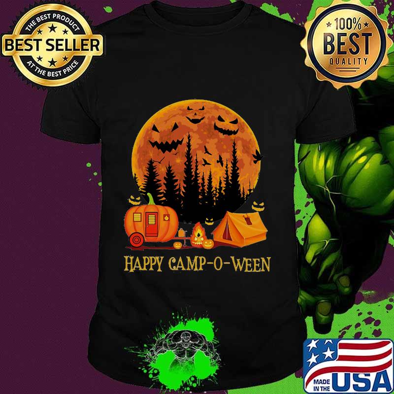 Happy Camp-o-ween Funny Camping Halloween shirt