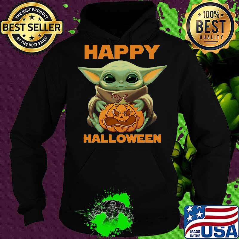Happy halloween baby yoda hug pumpkin s Hoodie Happy halloween baby yoda hug pumpkin s Hoodie
