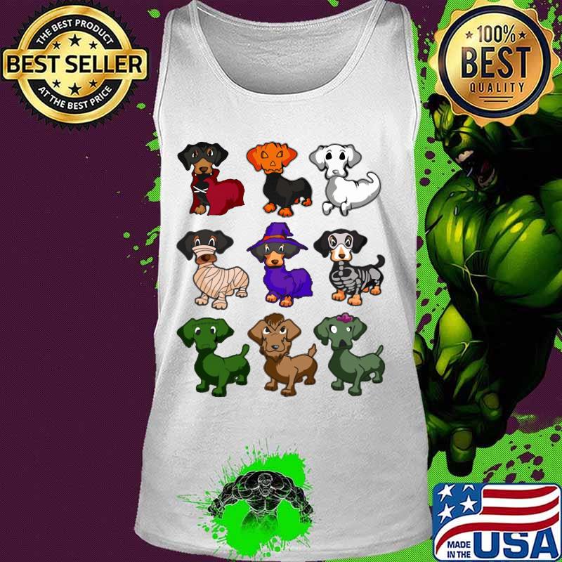 Happy halloween dachshund dog s Tank top Happy halloween dachshund dog s Tank top