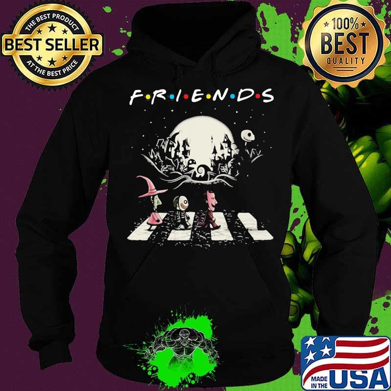 Happy halloween nightmare characters crossing the line friends s Hoodie Happy halloween nightmare characters crossing the line friends s Hoodie