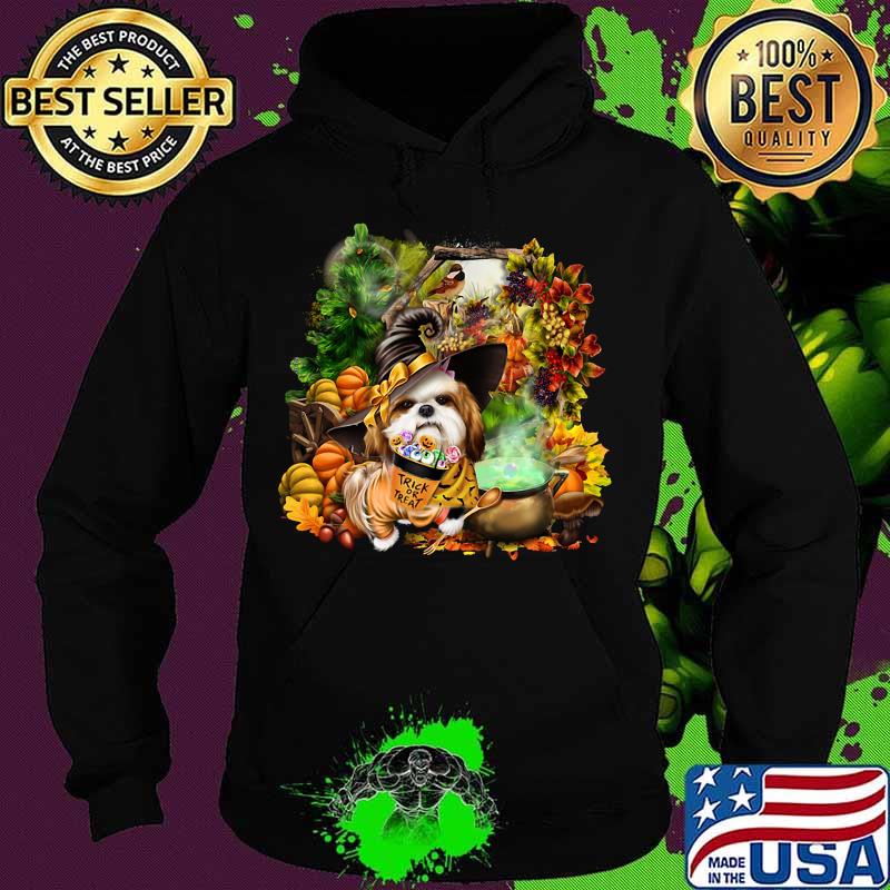 Happy halloween yorkie witch trick or treat s Hoodie Happy halloween yorkie witch trick or treat s Hoodie