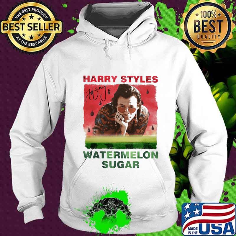Harry styles watermelon sugar signature s Hoodie Harry styles watermelon sugar signature s Hoodie