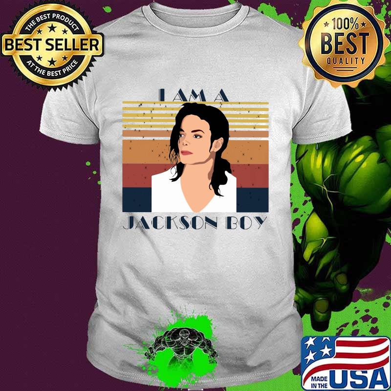 I am a jackson boy vintage retro shirt