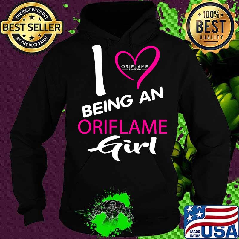 I being a oriflame girl heart s Hoodie I being a oriflame girl heart s Hoodie
