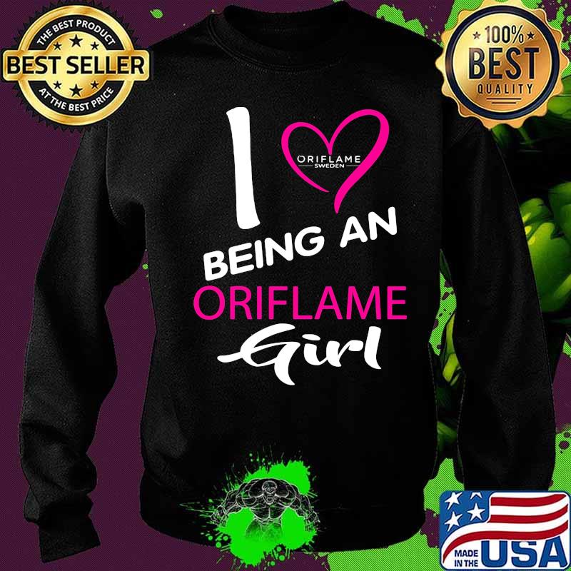 I being a oriflame girl heart s Sweater I being a oriflame girl heart s Sweater