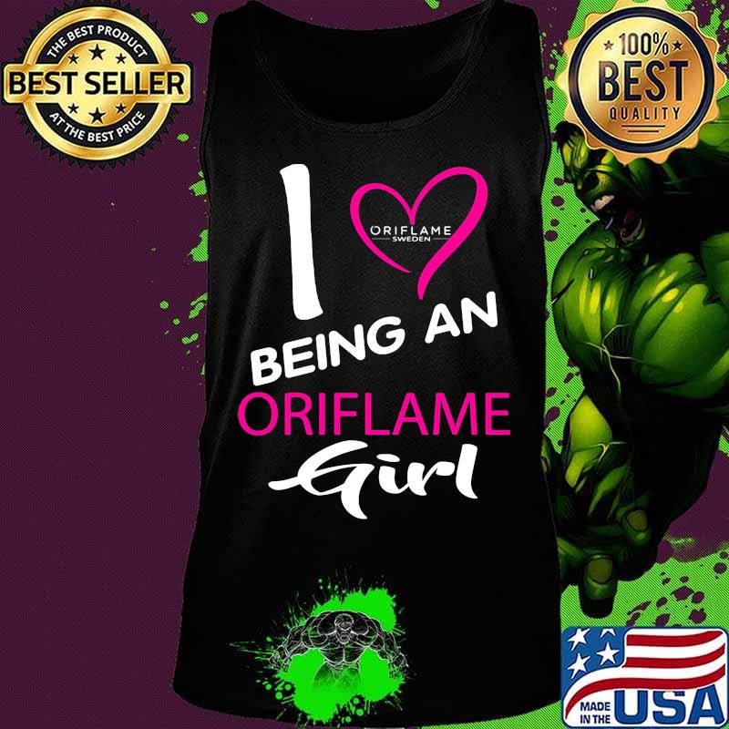 I being a oriflame girl heart s Tank top I being a oriflame girl heart s Tank top