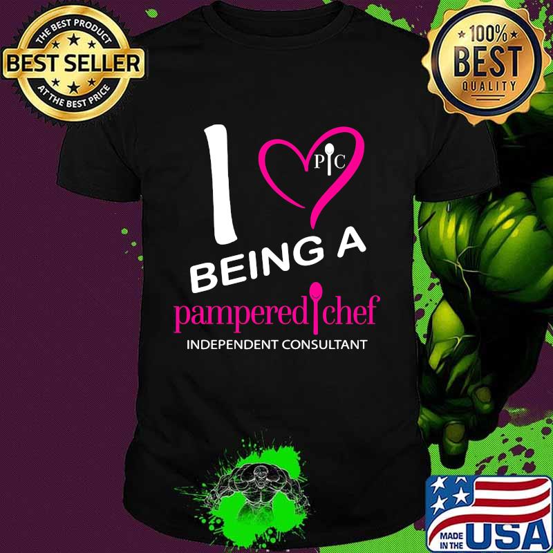 I being a pampered chef independent beauty consultant shirt