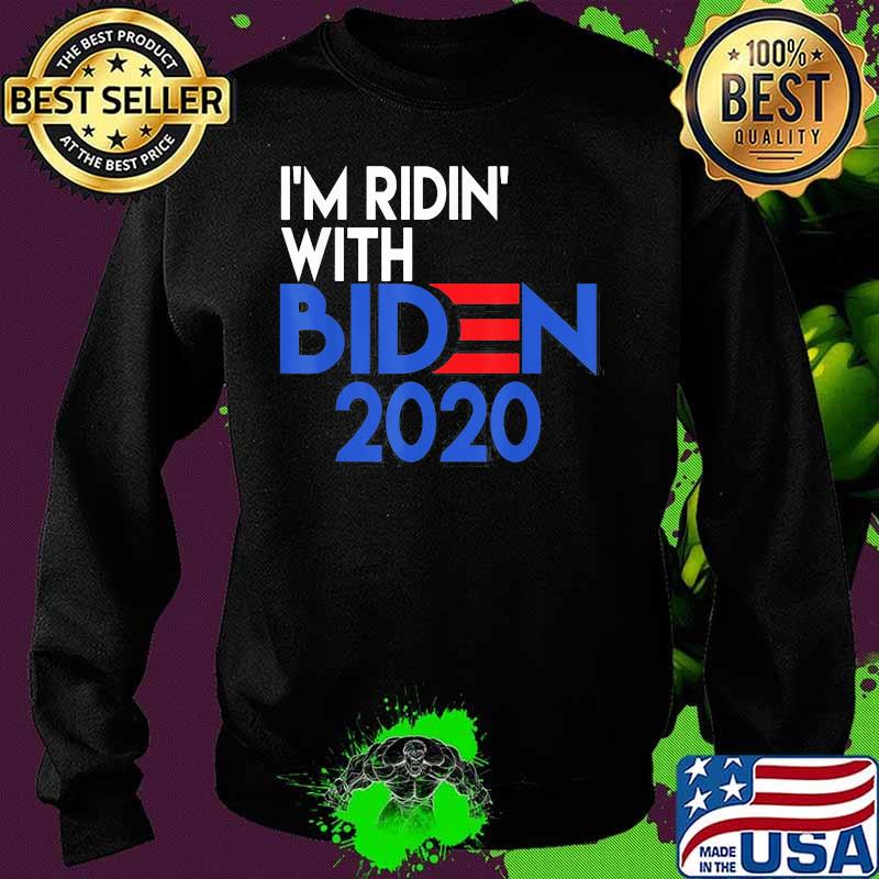 I_M RIDIN WITH BIDEN 2020 AMERICAN FALG SHIRT Sweater I_M RIDIN WITH BIDEN 2020 AMERICAN FALG SHIRT Sweater