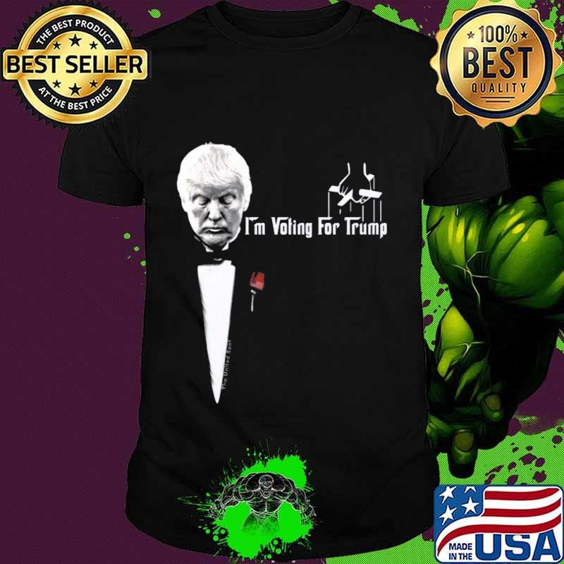 I'M VOTING FOR TRUMP WEED SHIRT
