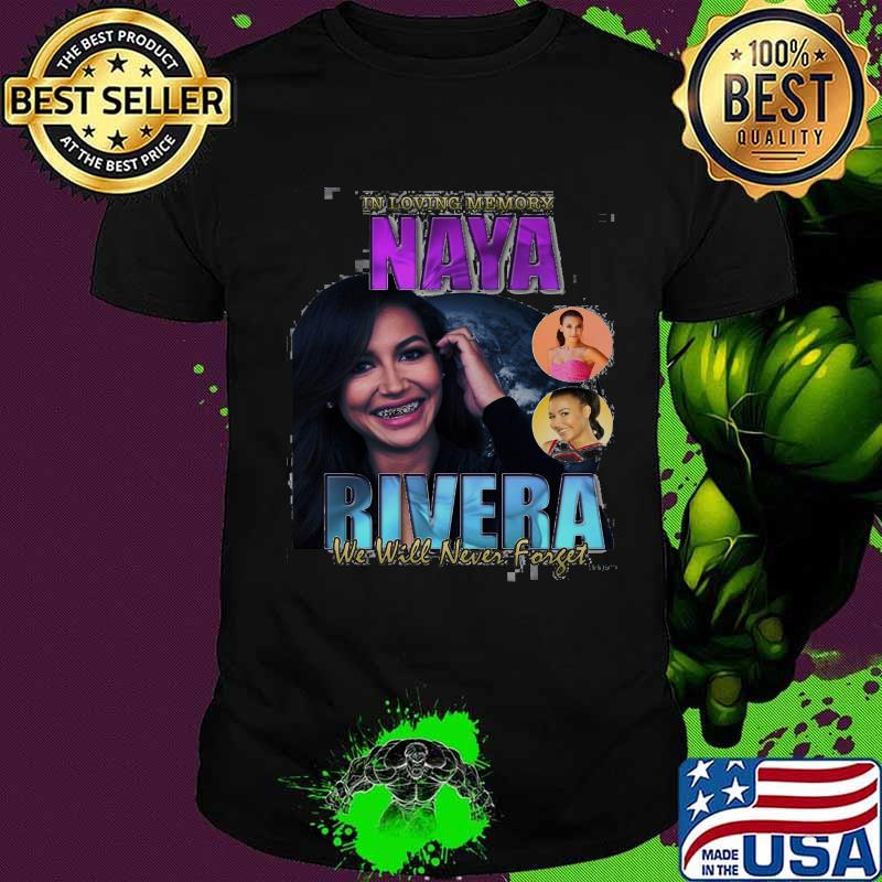 In loving memory naya rivera we will never forget shirt