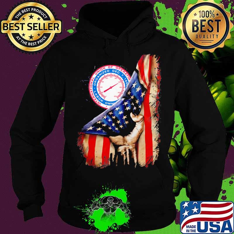 International union of operating engineers american flag independence day s Hoodie International union of operating engineers american flag independence day s Hoodie
