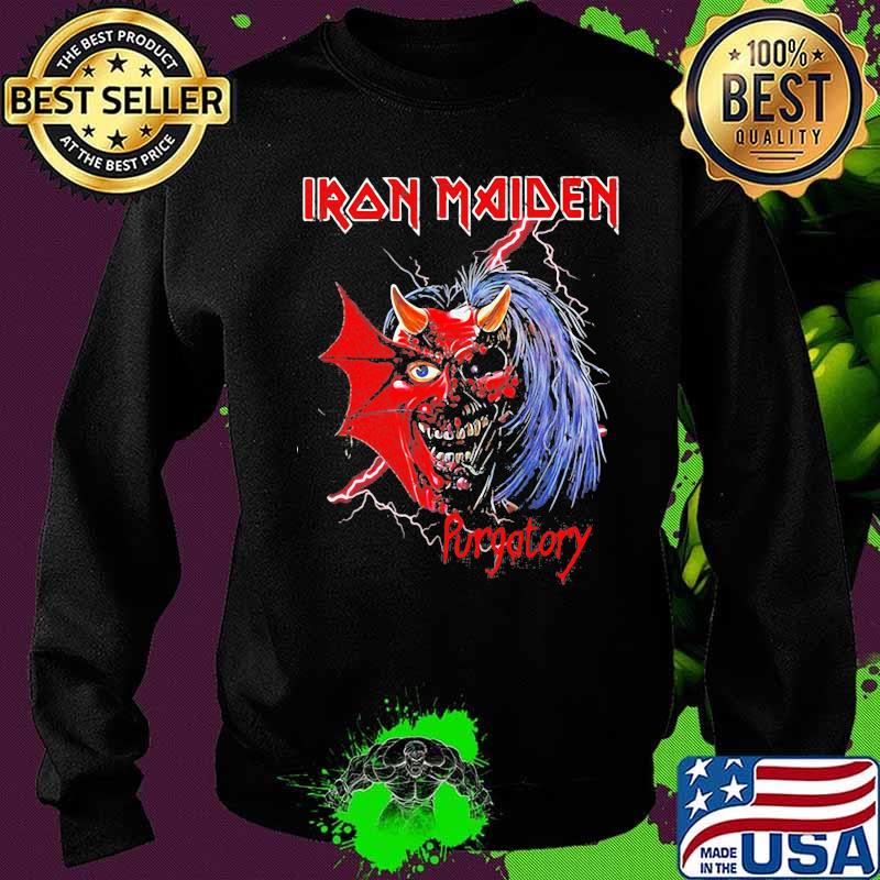 Iron maiden band purgatory satan s Sweater Iron maiden band purgatory satan s Sweater