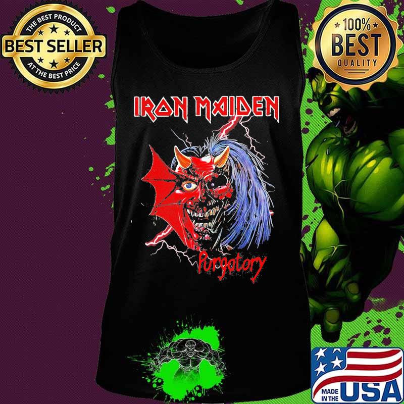 Iron maiden band purgatory satan s Tank top Iron maiden band purgatory satan s Tank top