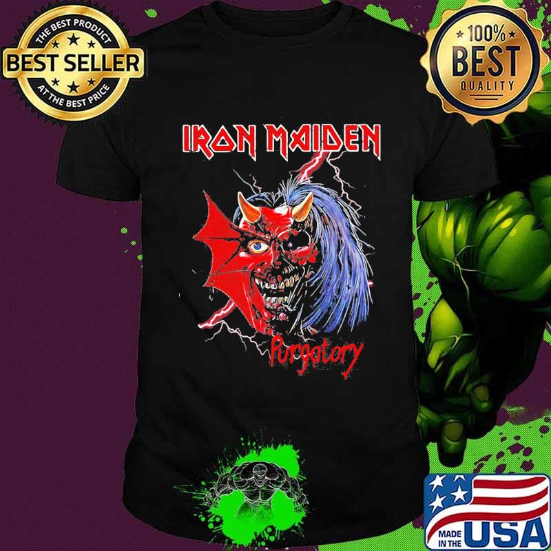 Iron maiden band purgatory satan shirt