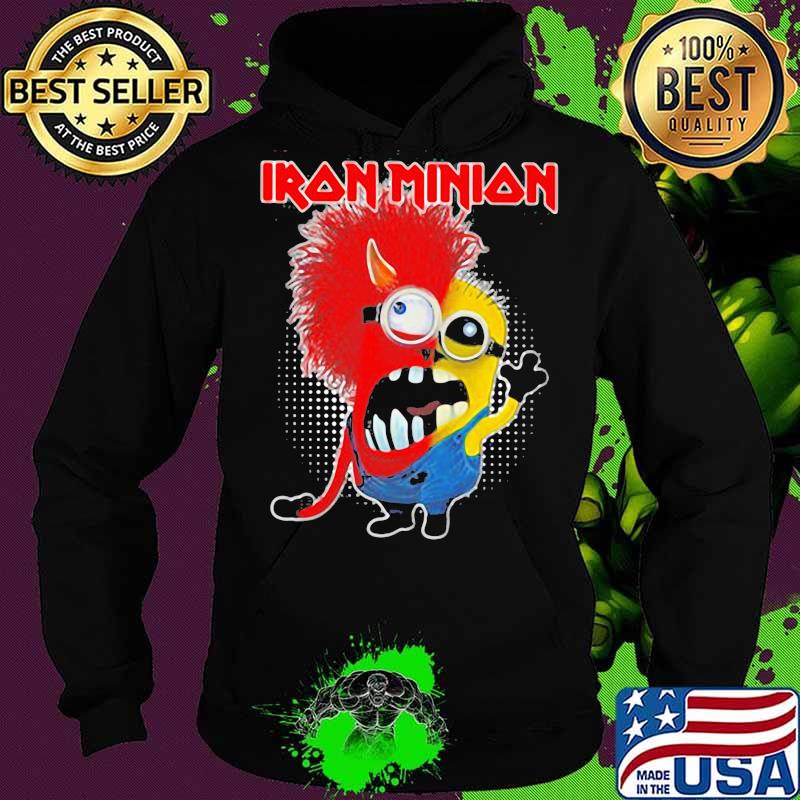 Iron maiden band satan minion s Hoodie Iron maiden band satan minion s Hoodie
