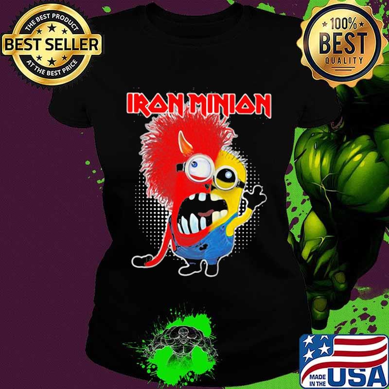 Iron maiden band satan minion s Ladies tee Iron maiden band satan minion s Ladies tee