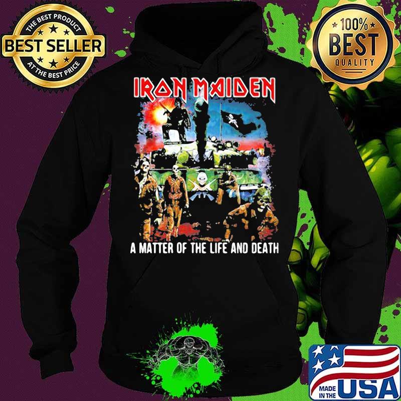Iron maiden band skeleton a matter of the life and death s Hoodie Iron maiden band skeleton a matter of the life and death s Hoodie