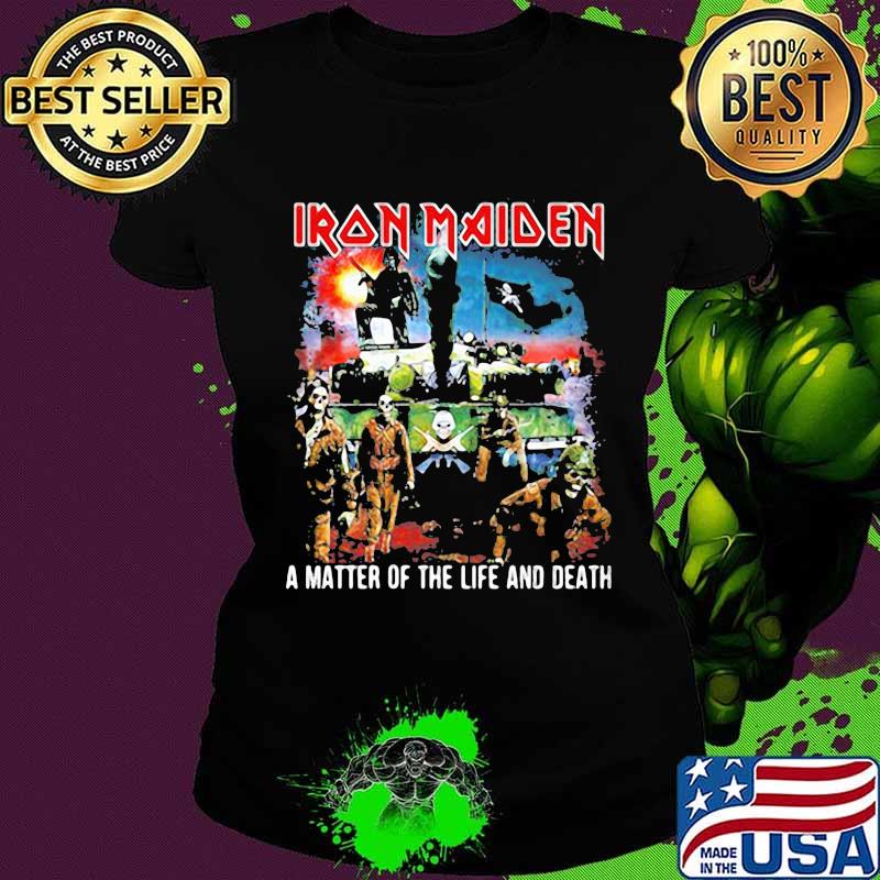 Iron maiden band skeleton a matter of the life and death s Ladies tee Iron maiden band skeleton a matter of the life and death s Ladies tee