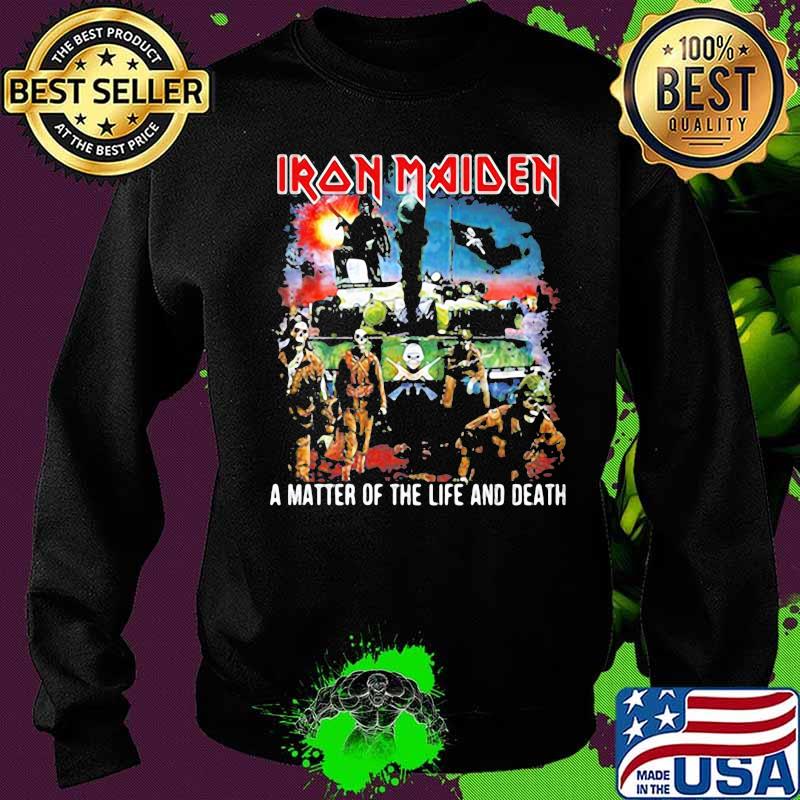 Iron maiden band skeleton a matter of the life and death s Sweater Iron maiden band skeleton a matter of the life and death s Sweater