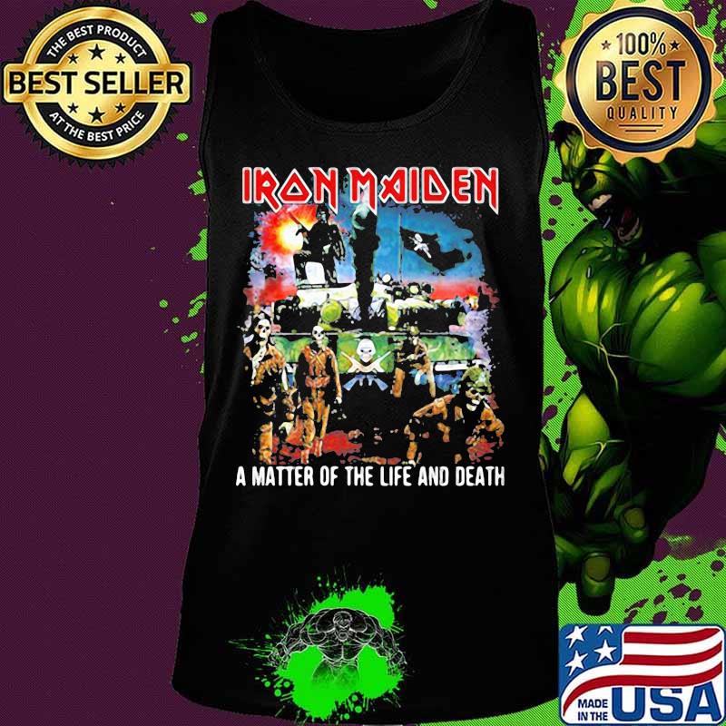 Iron maiden band skeleton a matter of the life and death s Tank top Iron maiden band skeleton a matter of the life and death s Tank top