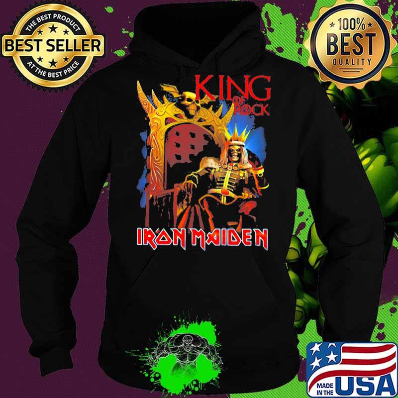 Iron maiden band skeleton king of rock s Hoodie Iron maiden band skeleton king of rock s Hoodie