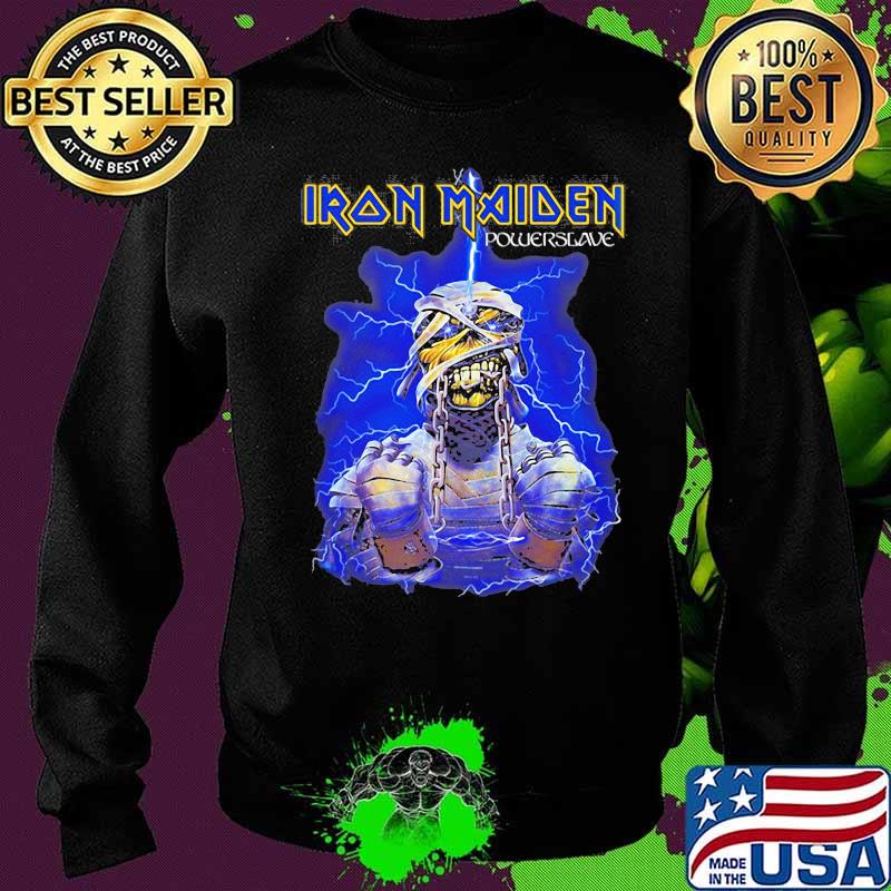 Iron maiden band skeleton powersgave lightning s Sweater Iron maiden band skeleton powersgave lightning s Sweater