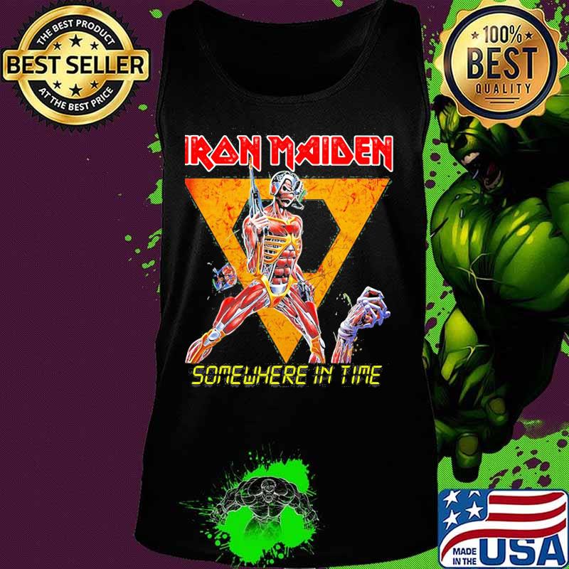 Iron maiden band skeleton somewhere in time s Tank top Iron maiden band skeleton somewhere in time s Tank top