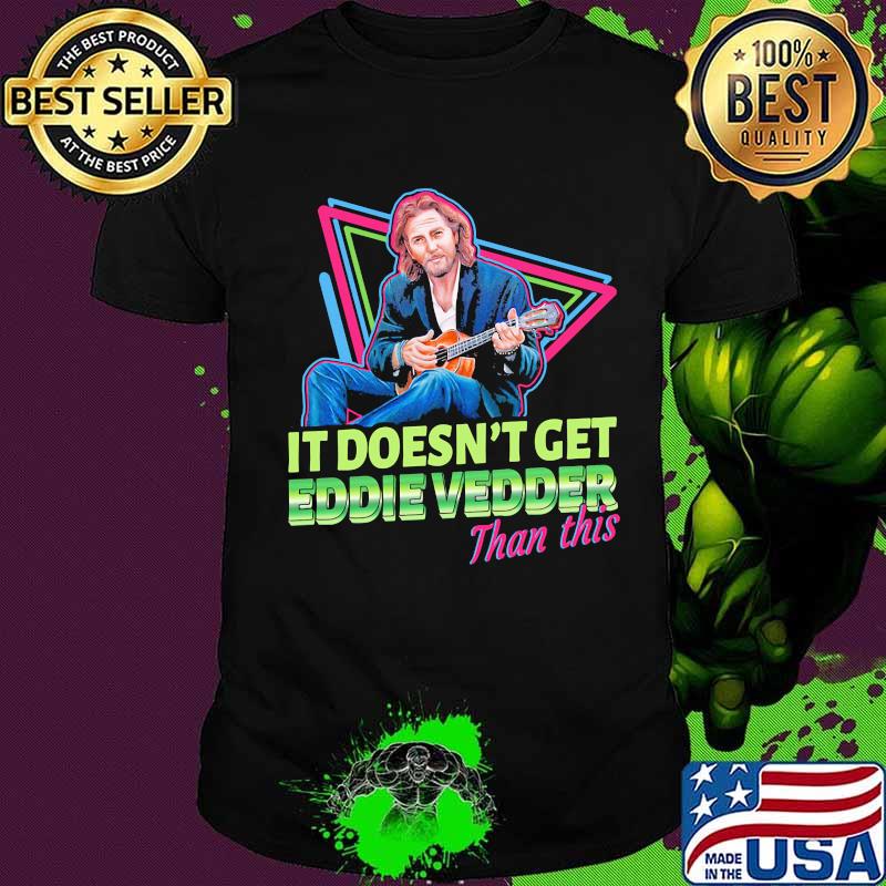 It doesn't get eddie vedder than this guitar shirt