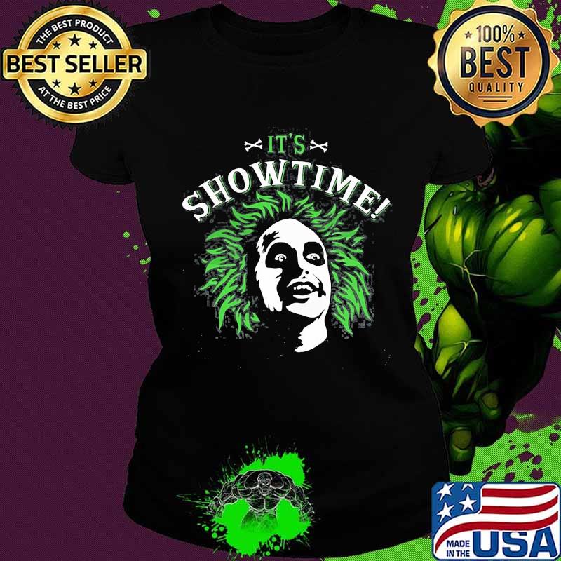 It's showtime beetlejuice silhouette s Ladies tee It's showtime beetlejuice silhouette s Ladies tee