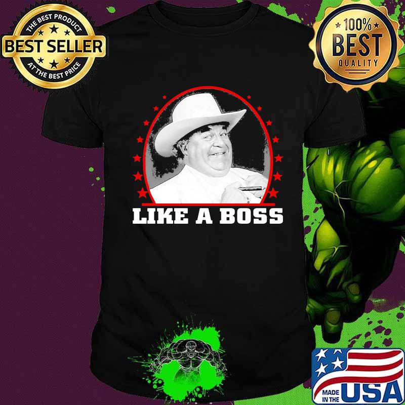 J.d.hogg like a boss stars shirt