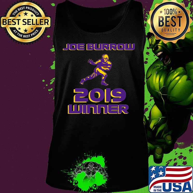 Joe burrow 2019 winner lsu tigers football s Tank top Joe burrow 2019 winner lsu tigers football s Tank top