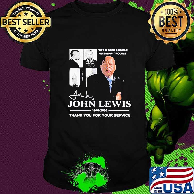 John lewis 1940 2020 thank you for your service signature shirt