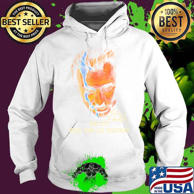 Johnny hallyday 1943 2017 merci pour les souvenirs signature s Hoodie Johnny hallyday 1943 2017 merci pour les souvenirs signature s Hoodie