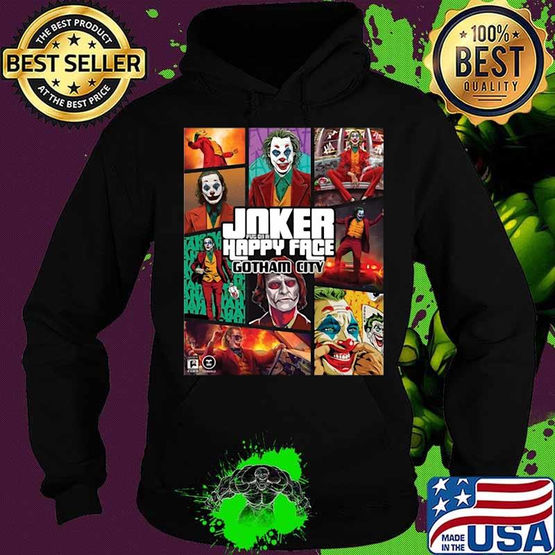 Joker put on a happy face gotham city s Hoodie Joker put on a happy face gotham city s Hoodie