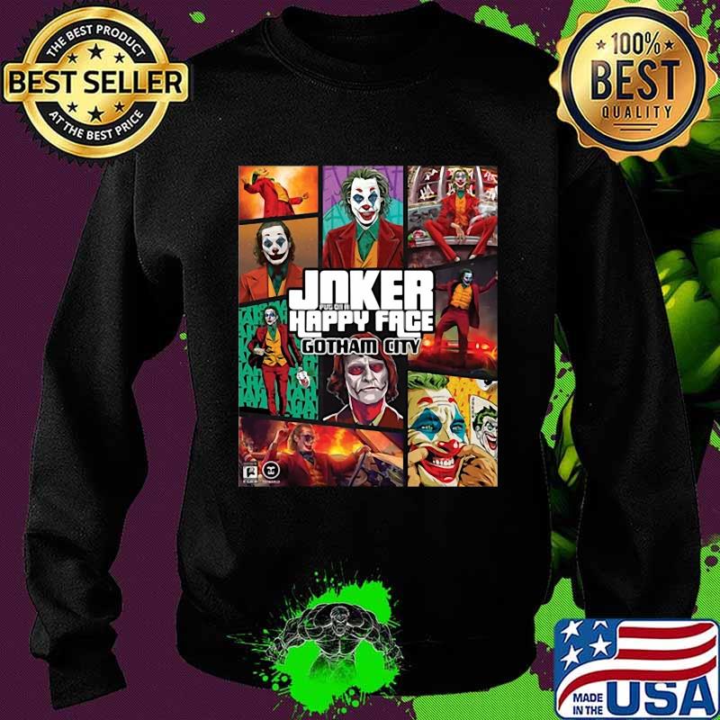 Joker put on a happy face gotham city s Sweater Joker put on a happy face gotham city s Sweater