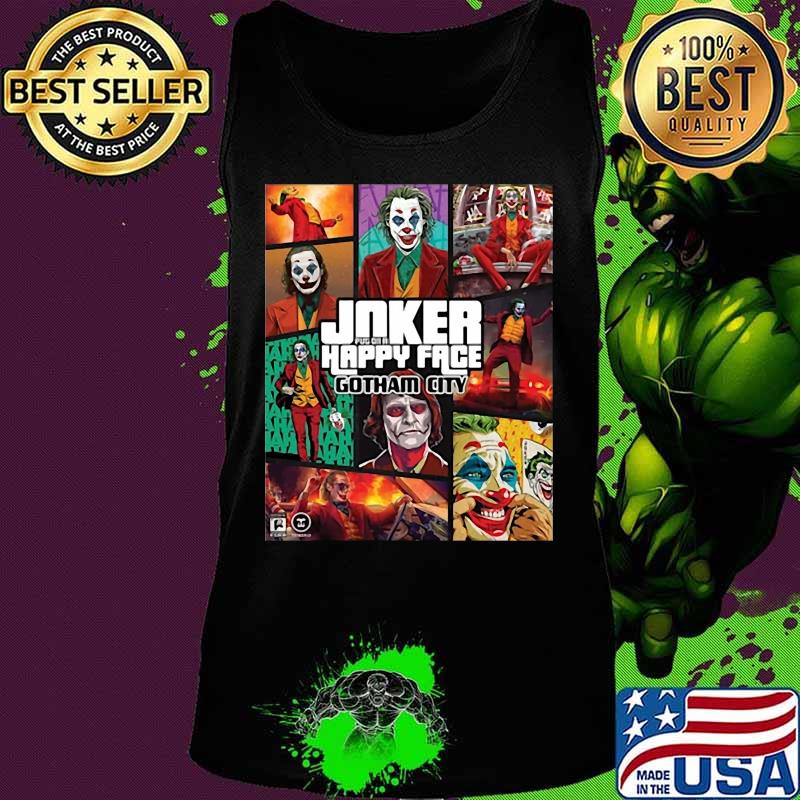 Joker put on a happy face gotham city s Tank top Joker put on a happy face gotham city s Tank top