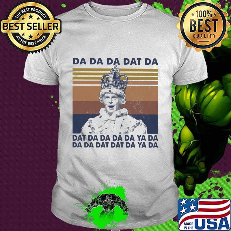 Jonathan groff king george hamilton da dat da vintage retro shirt