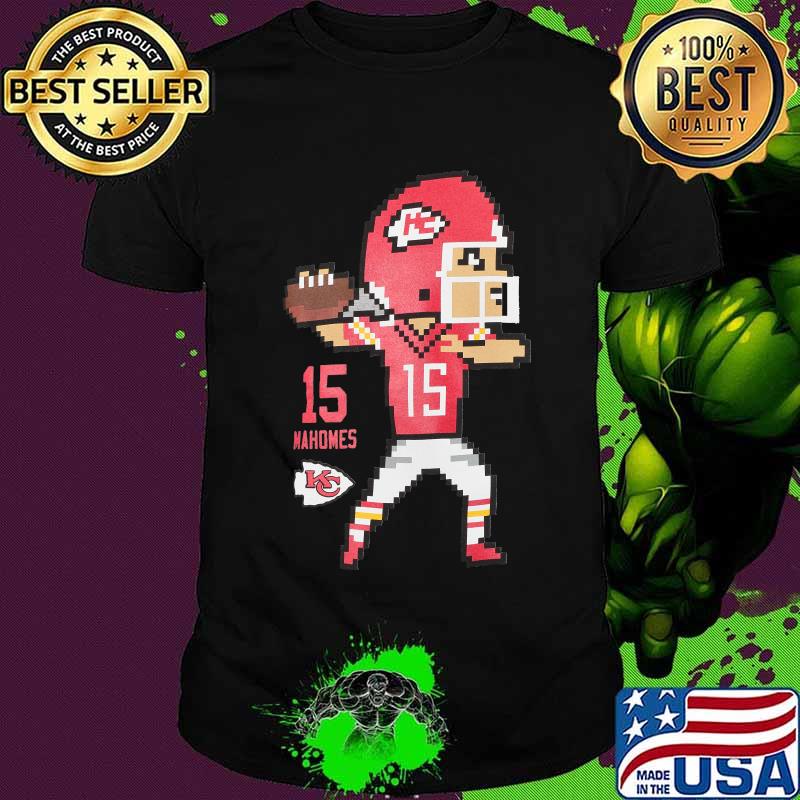 Kansas city chiefs football team 15 patrick mahomes shirt