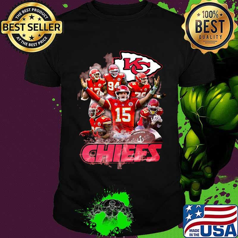 Kansas city chiefs football team shirt