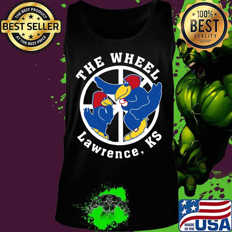 Kansas jayhawks the wheel lawrence ks s Tank top Kansas jayhawks the wheel lawrence ks s Tank top