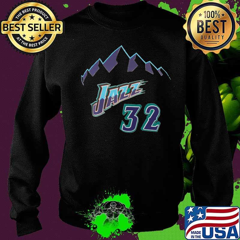 Karl malone utah jazz 32 hardwood s Sweater Karl malone utah jazz 32 hardwood s Sweater