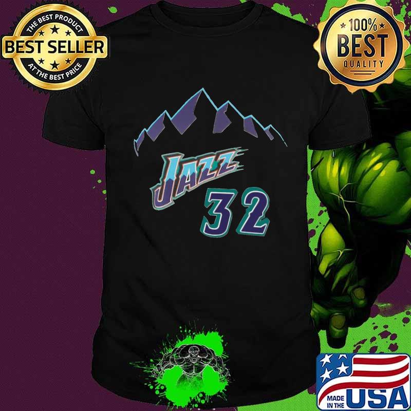 Karl malone utah jazz 32 hardwood shirt Karl malone utah jazz 32 hardwood shirt