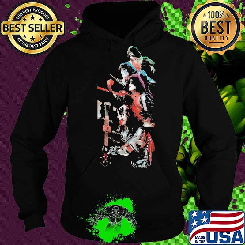 Kiss band members guitar s Hoodie Kiss band members guitar s Hoodie