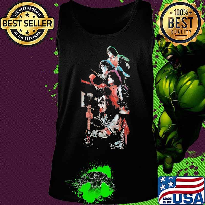Kiss band members guitar s Tank top Kiss band members guitar s Tank top