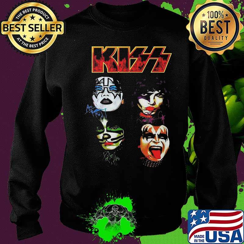 Kiss band members signatures s Sweater Kiss band members signatures s Sweater
