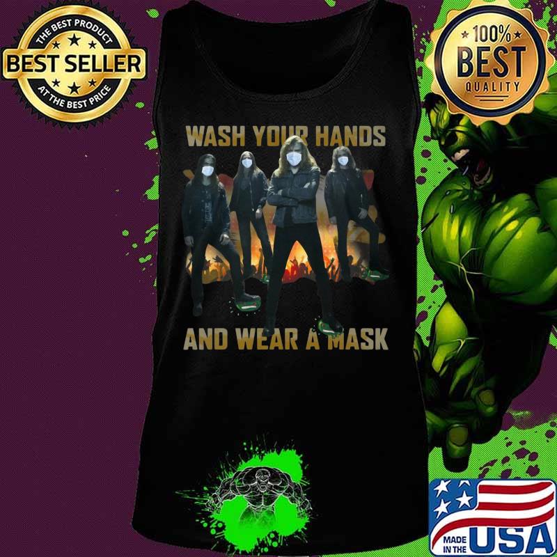 Kiss wash your hands and wear a mask s Tank top Kiss wash your hands and wear a mask s Tank top