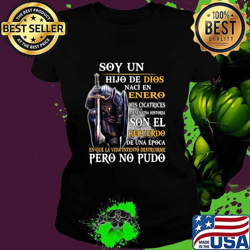 Knight armor of god soy un hijo de dios naci en septiembre mis cicatrices tienen una historia son el recuerdo de una epoca en s Ladies tee Knight armor of god soy un hijo de dios naci en septiembre mis cicatrices tienen una historia son el recuerdo de una epoca en s Ladies tee